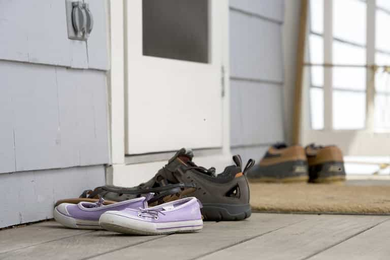 Your Guide to Keeping Your Household Healthy and Safe - keep your shoes outside home