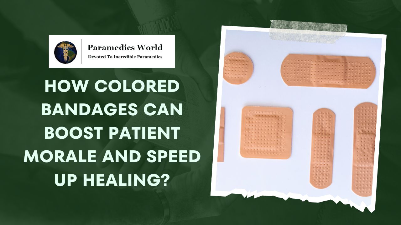 How Colored Bandages can Boost Patient Morale and Speed up Healing